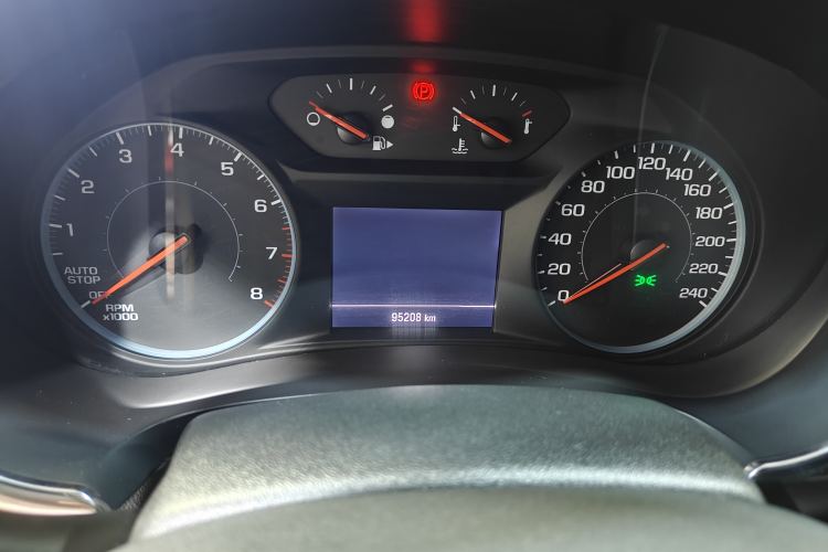 Used Chevrolet Malibu XL 2022 535T Automatic Sport Edition Odometer Close Up