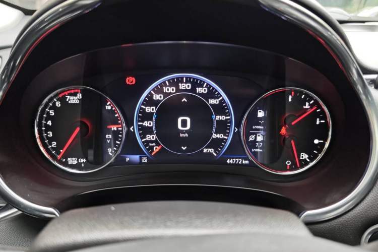 Used Chevrolet Malibu XL 2022 535T Automatic RuiLian Edition Odometer Close Up