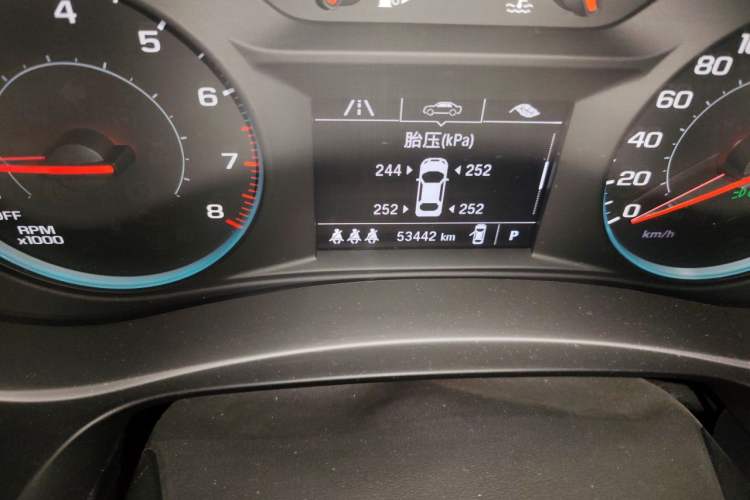 Used Chevrolet Malibu XL 2022 535T Automatic Sport Edition Odometer Close Up