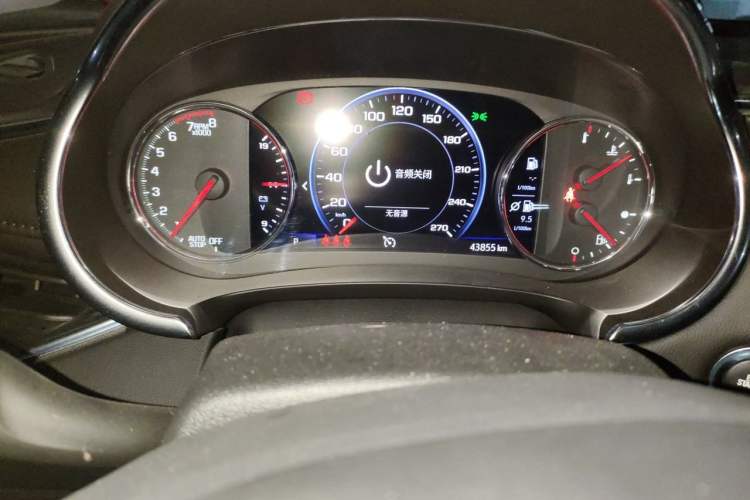 Used Chevrolet Malibu XL 2022 535T Automatic RuiLian Edition Odometer Close Up