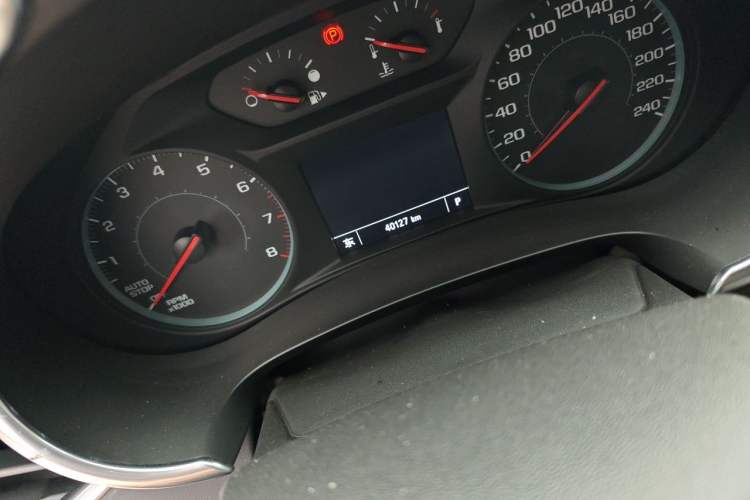 Used Chevrolet Malibu XL 2022 535T Automatic Sport Edition Odometer Close Up