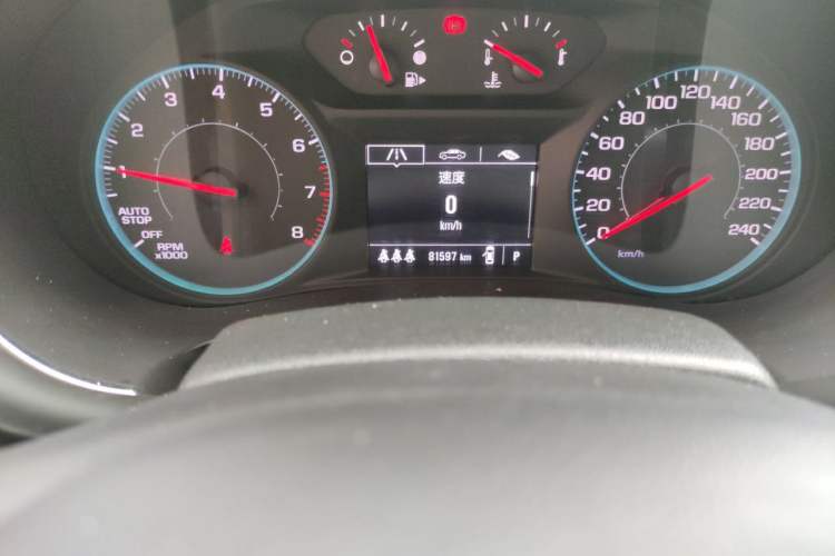 Used Chevrolet Malibu XL 2022 535T Automatic Sport Edition Odometer Close Up