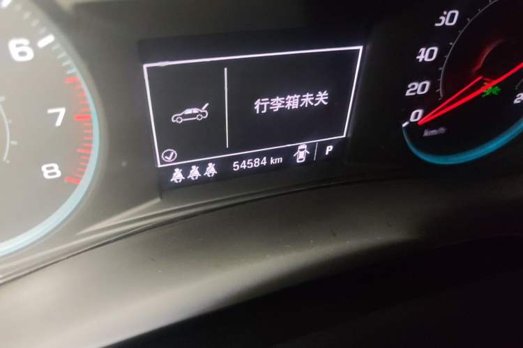 Used Chevrolet Malibu XL 2022 535T Automatic Sport Edition Odometer Close Up