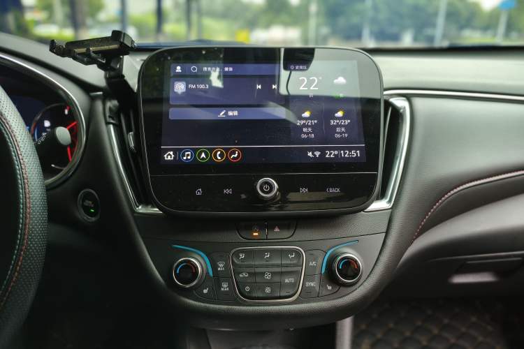 Used Chevrolet Malibu XL 2023 Redline 2.0T Rui Lian Edition Audio And AC Panel