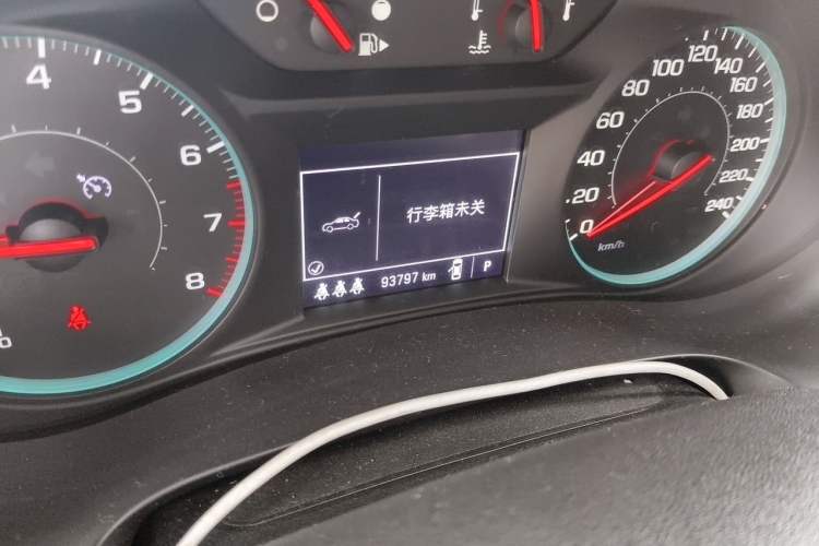 Used Chevrolet Malibu XL 2023 Redline 2.0T Sporty Edition Odometer Close Up