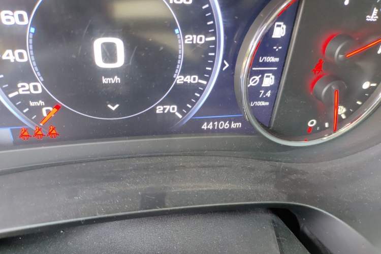 Used Chevrolet Malibu XL 2023 Redline 2.0T Rui Lian Edition Odometer Close Up