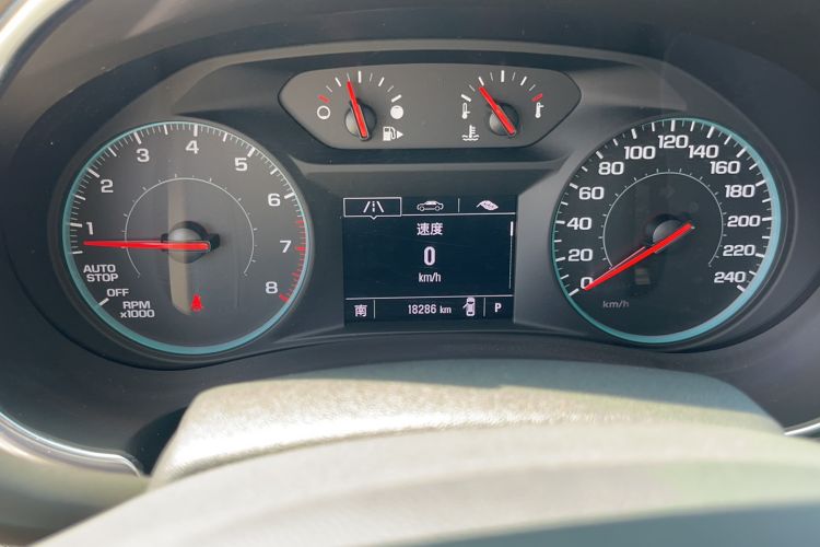 Used Chevrolet Malibu XL 2023 1.5T Sharp Edition Odometer Close Up