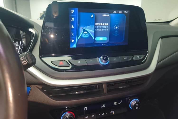 Used Chevrolet Menlo 2020 Starry Edition Audio And AC Panel
