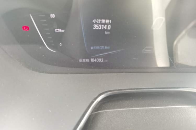 Used Chevrolet Menlo 2020 Starry Edition Odometer Close Up