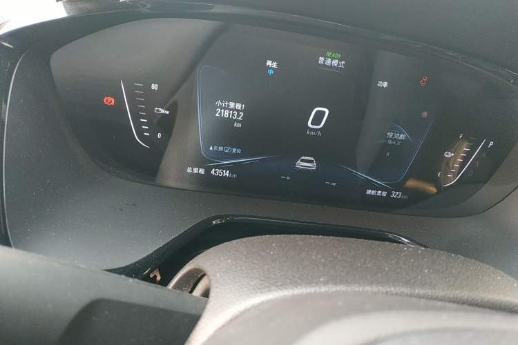 Used Chevrolet Menlo 2020 Starry Edition Odometer Close Up