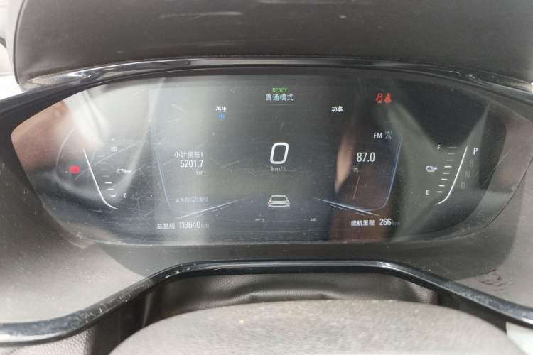 Used Chevrolet Menlo 2020 Starry Edition Odometer Close Up