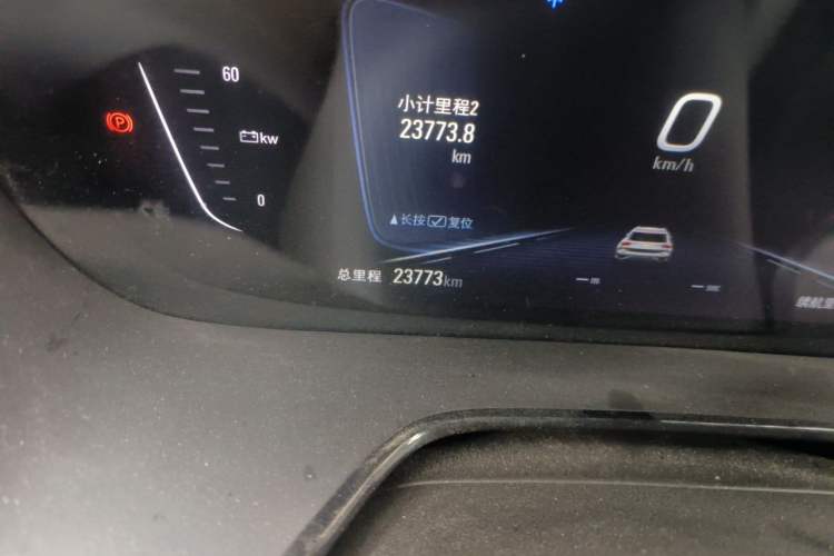 Used Chevrolet Menlo 2020 Starry Edition Odometer Close Up