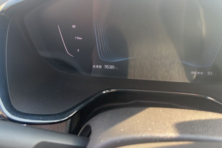 Used Chevrolet Menlo 2020 Starry Edition Odometer Close Up