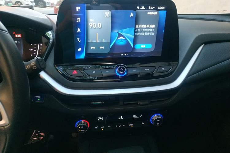 Used Chevrolet Menlo 2020 Starry Edition Audio And AC Panel