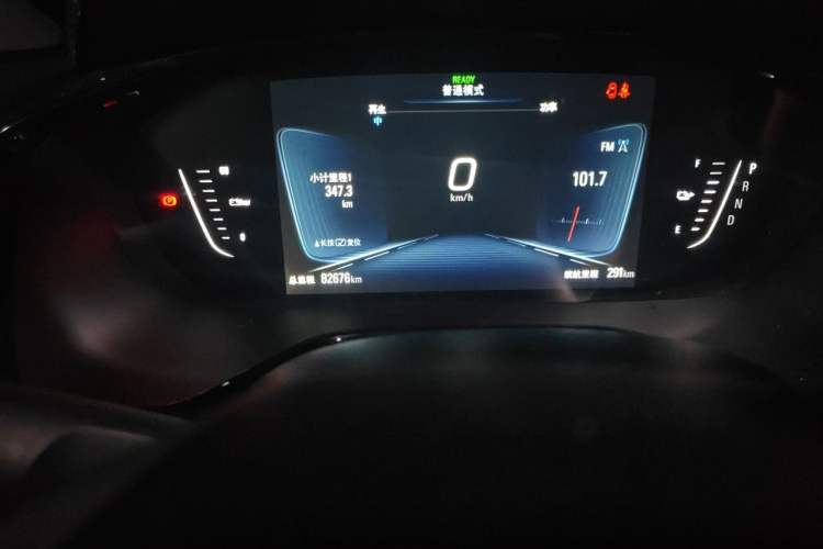 Used Chevrolet Menlo 2020 Star Edition Odometer Close Up