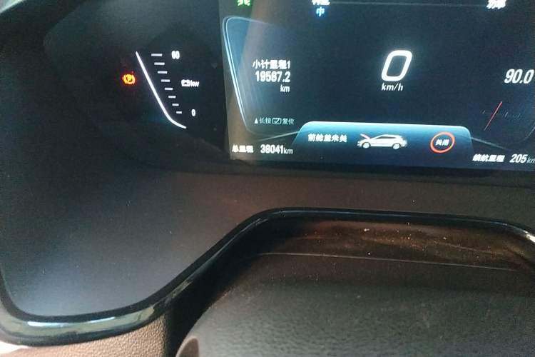 Used Chevrolet Menlo 2020 Starry Edition Odometer Close Up