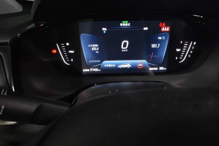 Used Chevrolet Menlo 2020 Starry Edition Odometer Close Up