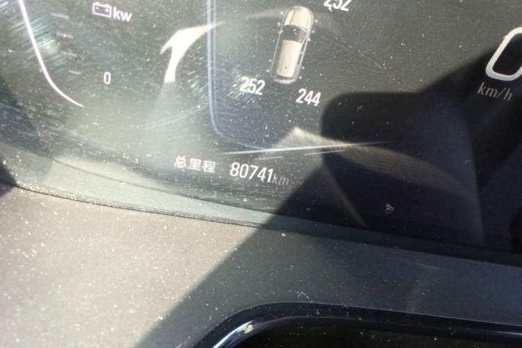 Used Chevrolet Menlo 2020 Starry Edition Odometer Close Up