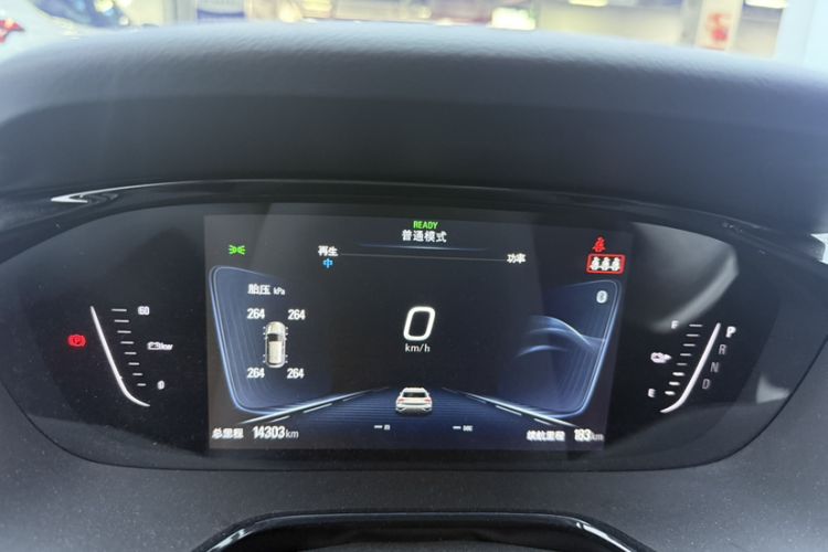 Used Chevrolet Menlo 2021 Starry Edition Odometer Close Up