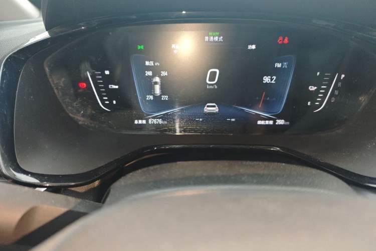 Used Chevrolet Menlo 2021 Starry Edition Odometer Close Up