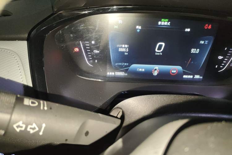 Used Chevrolet Menlo 2021 Star Galaxy Edition Odometer Close Up