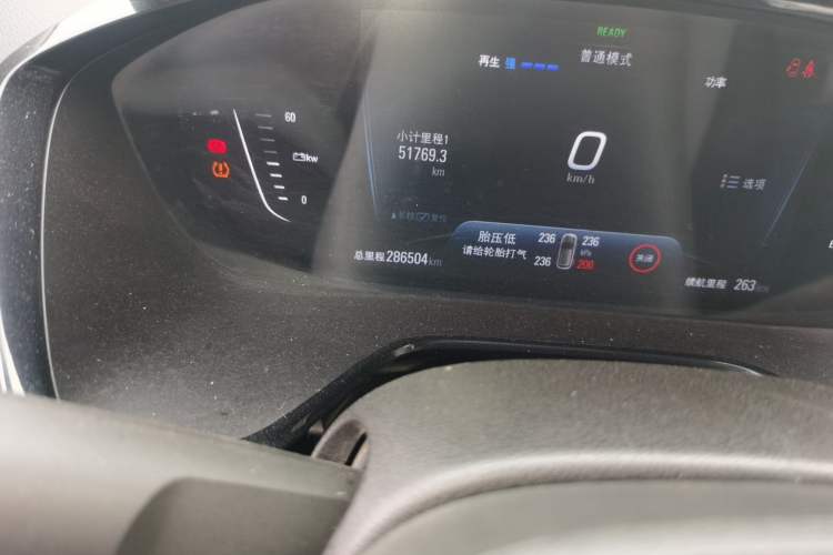 Used Chevrolet Menlo 2022 Star Enjoyment Edition Odometer Close Up