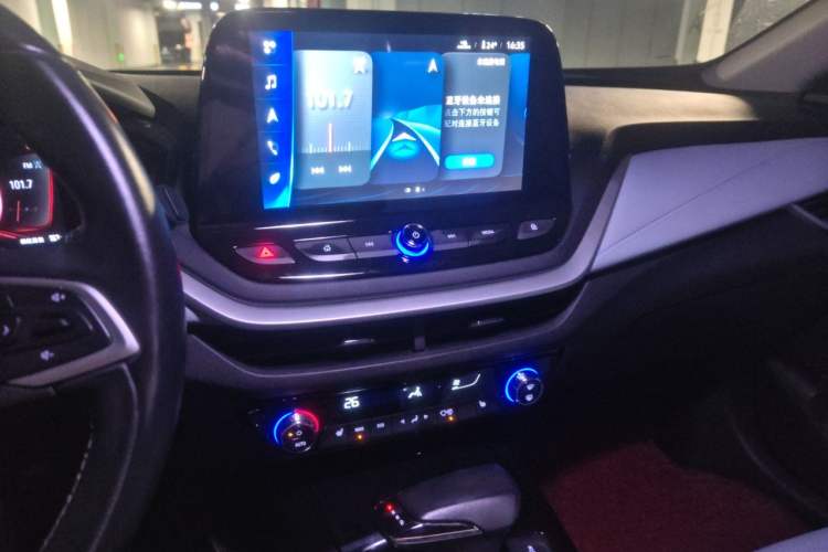 Used Chevrolet Menlo 2022 Starry Edition Audio And AC Panel