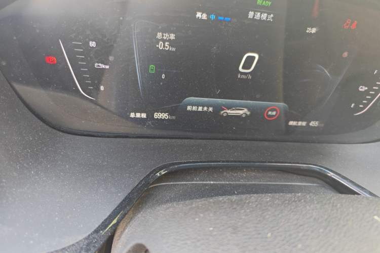 Used Chevrolet Menlo 2022 Star Enjoyment Edition Plus Odometer Close Up