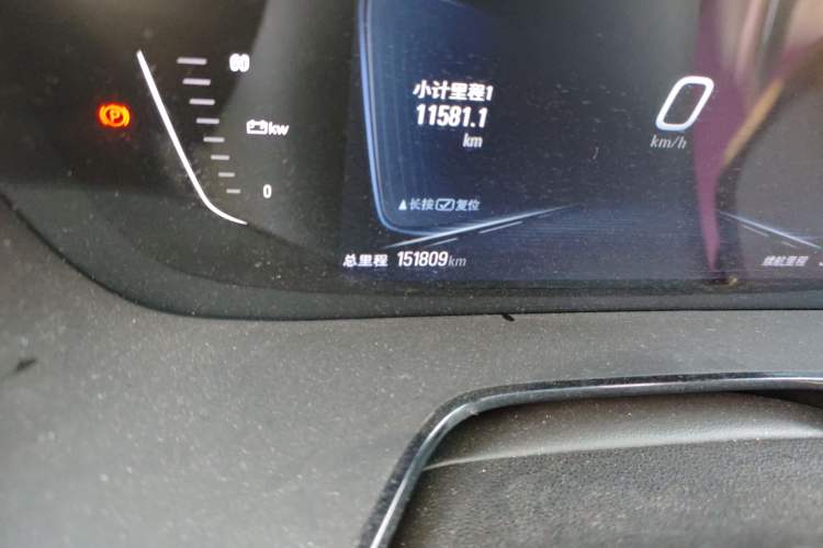Used Chevrolet Menlo 2022 Star Enjoyment Edition Odometer Close Up