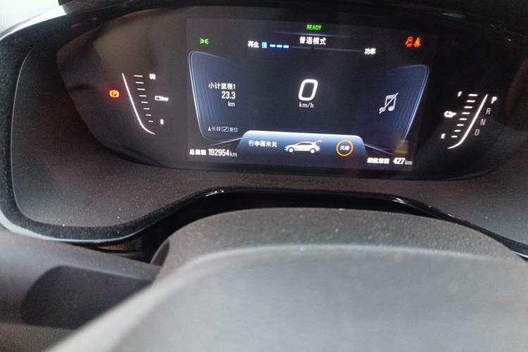 Used Chevrolet Menlo 2022 Star Enjoyment Edition Plus Odometer Close Up
