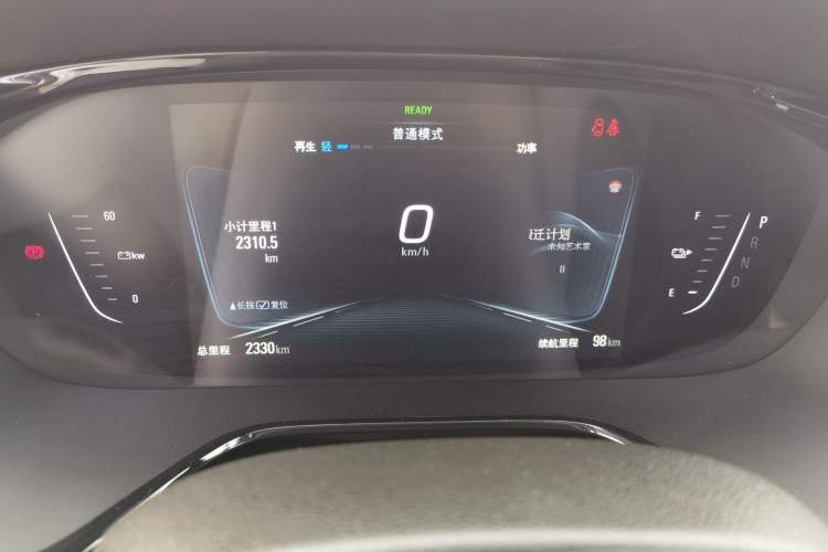Used Chevrolet Menlo 2022 Star Enjoyment Edition Plus Odometer Close Up