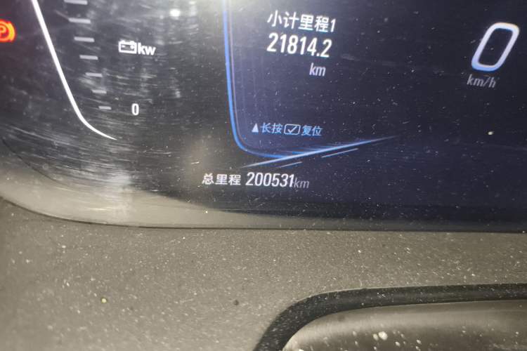 Used Chevrolet Menlo 2022 Star Enjoyment Edition Odometer Close Up