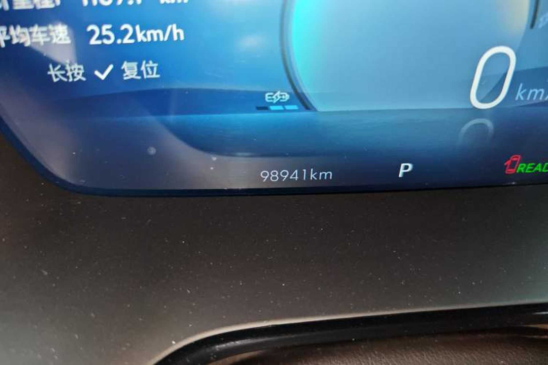 Used Chevrolet Menlo 2022 Star Enjoyment Edition Plus Odometer Close Up