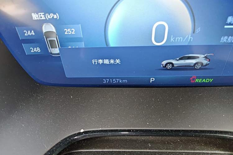 Used Chevrolet Menlo 2022 Star Enjoyment Edition Plus Odometer Close Up