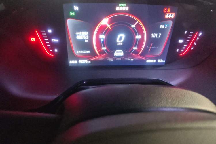 Used Chevrolet Menlo 2022 Starry Edition Odometer Close Up