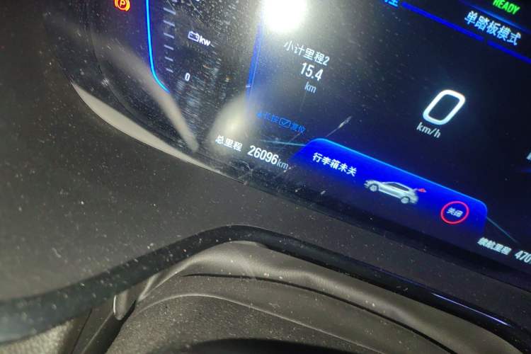Used Chevrolet Menlo 2022 Star Enjoyment Edition Plus Odometer Close Up