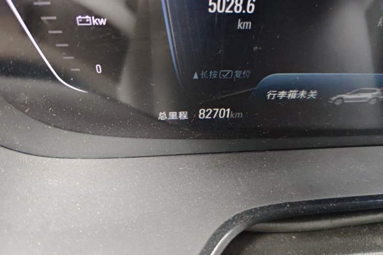 Used Chevrolet Menlo 2022 Star Enjoyment Edition Odometer Close Up