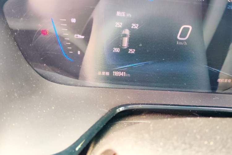 Used Chevrolet Menlo 2022 Star Enjoyment Edition Plus Odometer Close Up