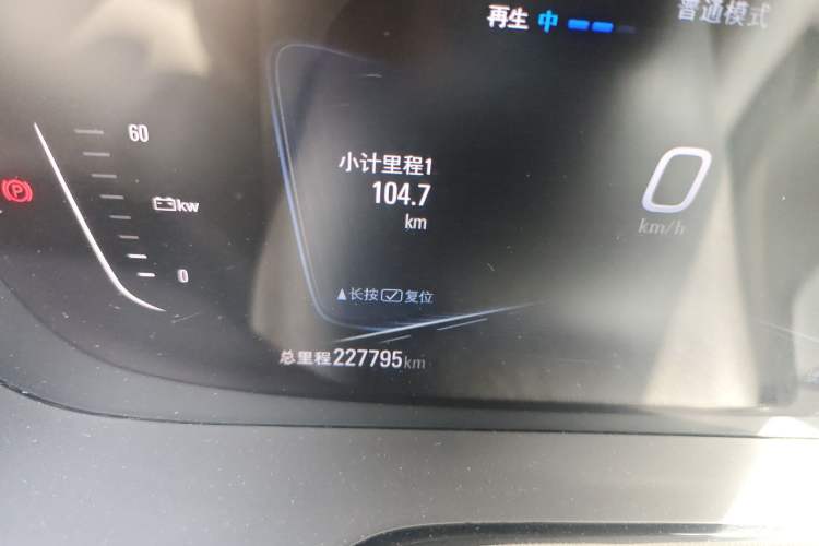 Used Chevrolet Menlo 2022 Star Enjoyment Edition Plus Odometer Close Up