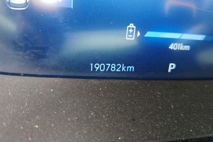 Used Chevrolet Menlo 2023 Star Enjoyment Version Plus Odometer Close Up