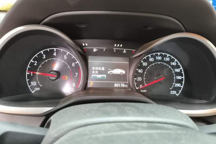 Used Chevrolet Monza 2019 Redline 320T Dual-Clutch Joyful Edition China VI Standard Instrument Cluster