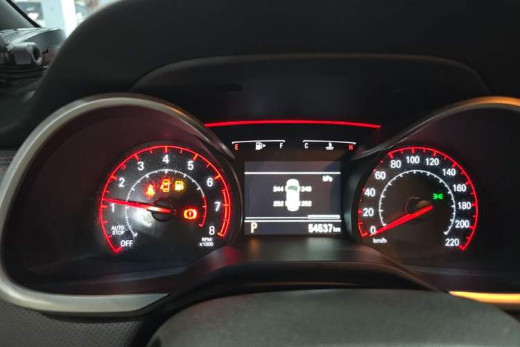 Used Chevrolet Monza 2019 RS 330T Automatic Sporty Edition China VI Standard Instrument Cluster