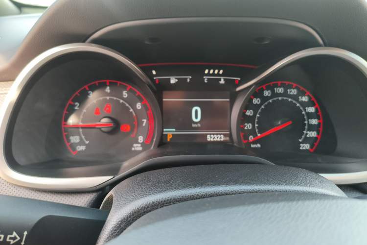 Used Chevrolet Monza 2019 RS 330T Automatic Comfort Edition China VI Standard Instrument Cluster