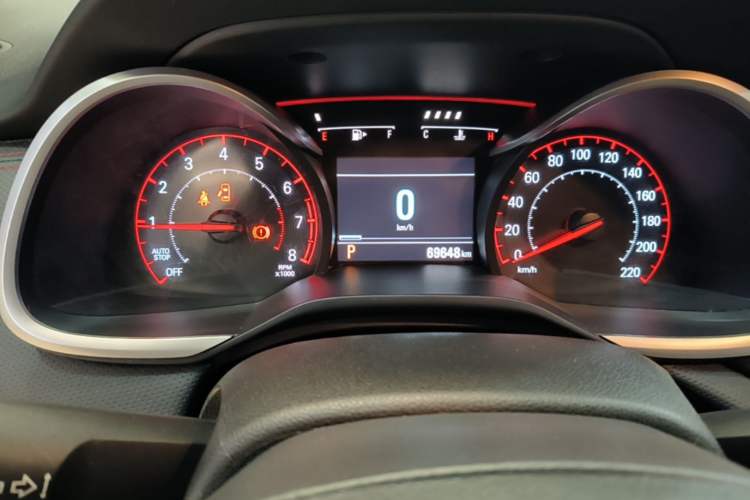 Used Chevrolet Monza 2019 RS 330T Automatic Sporty Edition China VI Standard Instrument Cluster
