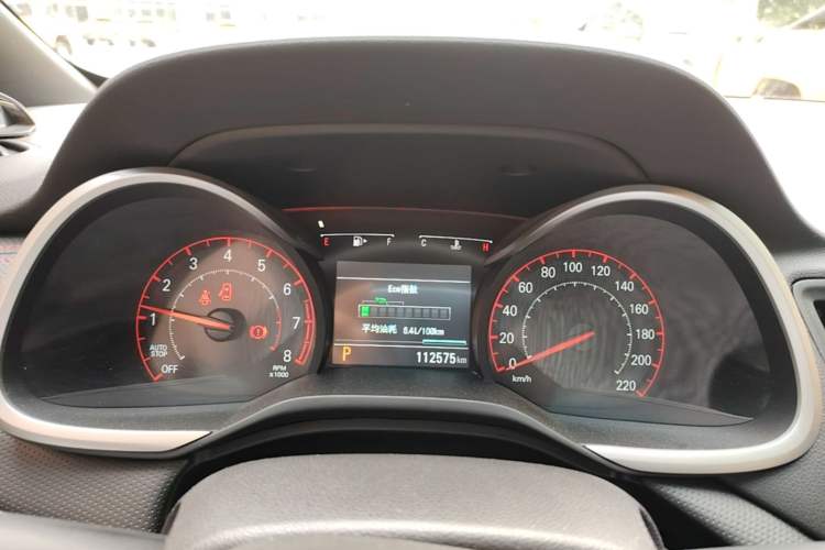 Used Chevrolet Monza 2019 RS 330T Automatic Comfort Edition China VI Standard Instrument Cluster
