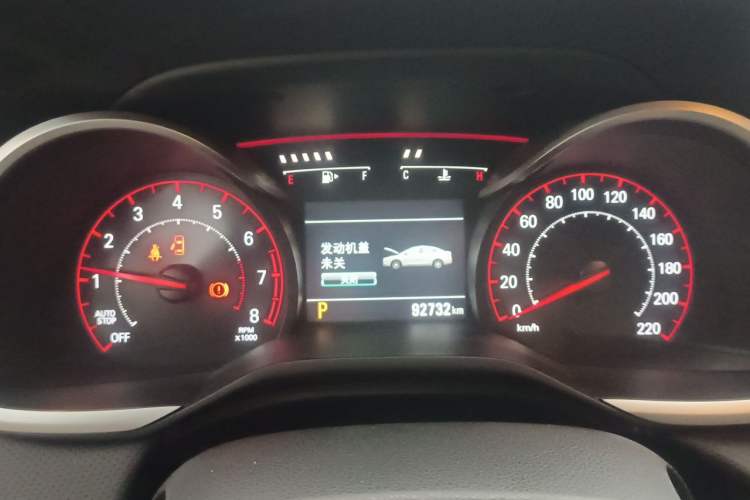 Used Chevrolet Monza 2019 RS 330T Automatic Sporty Edition China VI Standard Instrument Cluster