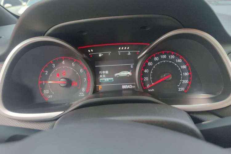 Used Chevrolet Monza 2019 RS 330T Automatic Comfort Edition China VI Standard Instrument Cluster