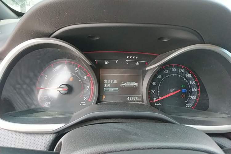 Used Chevrolet Monza 2019 RS 330T Automatic Comfort Edition China VI Standard Instrument Cluster