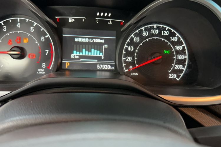 Used Chevrolet Monza 2019 Redline 320T Dual-Clutch Joyful Edition China VI Standard Odometer Close Up