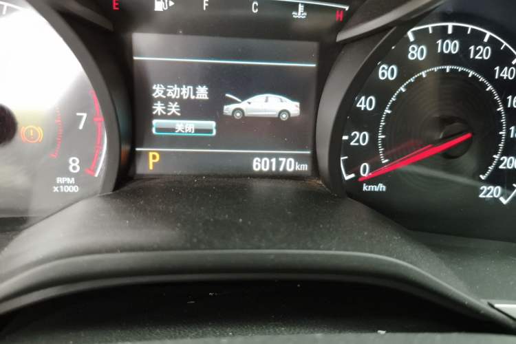 Used Chevrolet Monza 2019 Redline 320T Dual-Clutch Joyful Edition China VI Standard Odometer Close Up